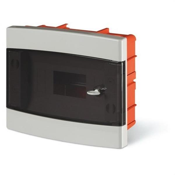 SCAME 675.2008B Cuadro de distribución DOMINO IP40 8 DIN 210x254x75mm