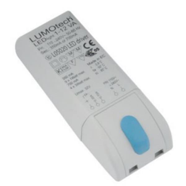 LUMOLUCE L05020 Alimentador para LED 350/700mA 12W.