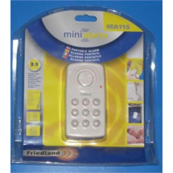 FRIEDLAND MA11S MINI ALARMA PORTATIL 3/1