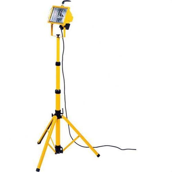 BACHMANN 722009 Trípode con proyector halógeno naranja