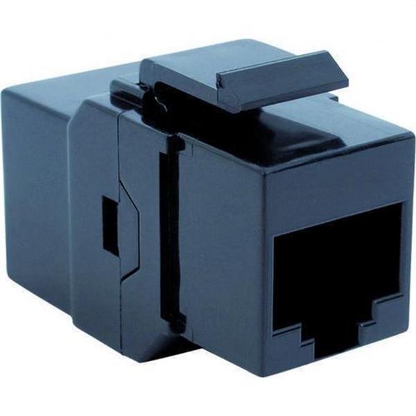 BACHMANN 940112 Conector RJ45 categoría 6 sin apantallar negro