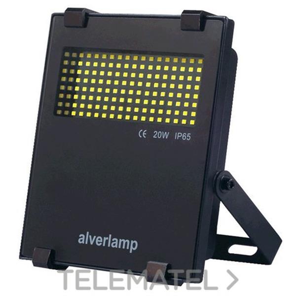ALVERLAMP LSPRO2041 Proyector led 20W 4000K directa