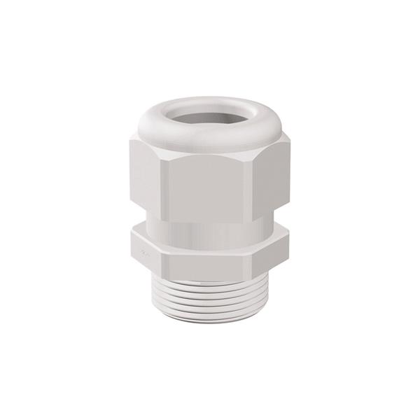 PEMSA 21041201 Prensaestopas IRIS de poliamida 6 autoextinguible, M20, cable 10/14 mm en color Gris RAL 70