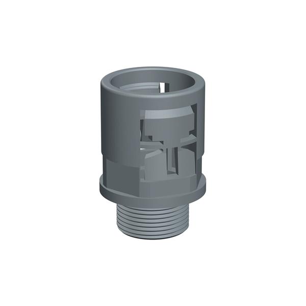 PEMSA 31010213 Racor REP recto de poliamida con rosca exterior para tubos flexibles de la gama Pemsaflex® 