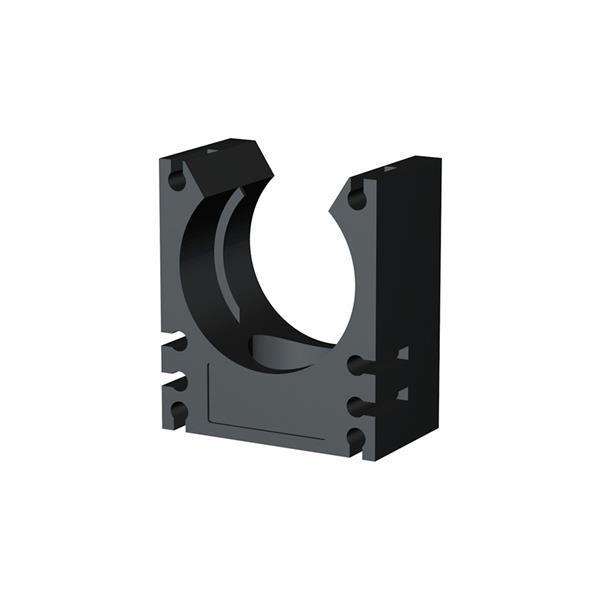 PEMSA 32095000 Soporte para fijación de tubos flexibles de la gama Pemsaflex®, DN 7 en color Negro RAL 900