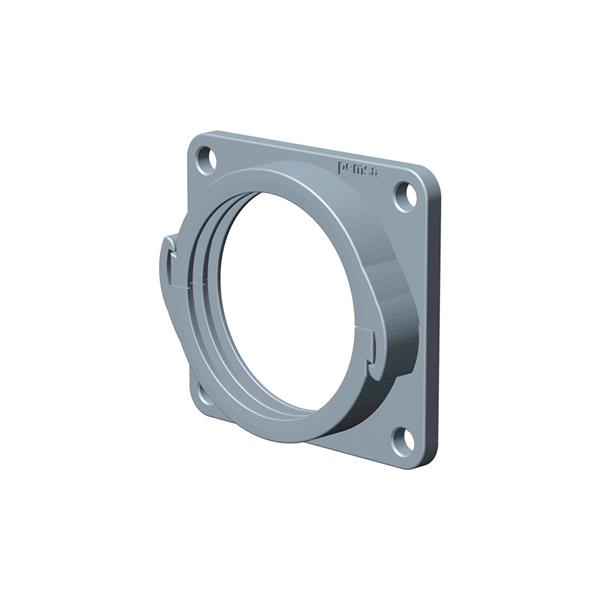 PEMSA 33010052 Racor recto con anillo de fijación a superficie para tubos flexibles Macroflex®, DN52 en co