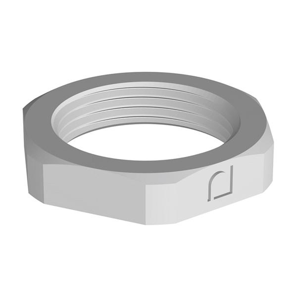 PEMSA 40021400 Tuerca de poliamida TCP para conexión de racores o elementos roscados, M40 en color Gris RA