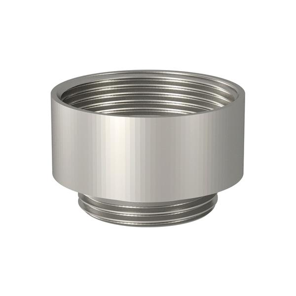 PEMSA 42022936 Ampliación metálica E-MS rosca PG29 a PG36 de Latón niquelado para roscas de racores y pren