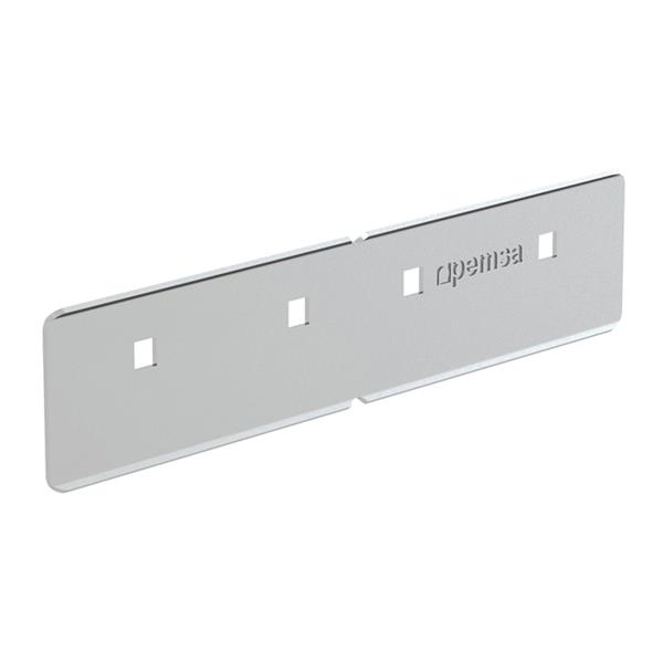 PEMSA 71021005 Unión recta para tramos de la bandeja gama Pemsaband® e Inducanal®, altura 35 mm, en acero,