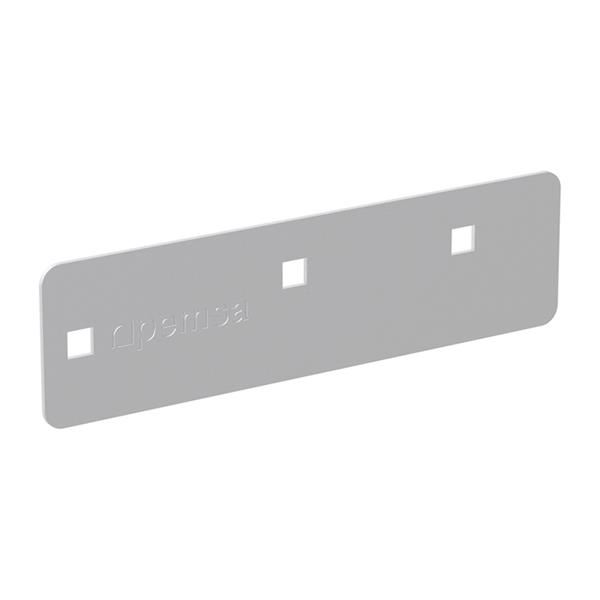 PEMSA 71022006 Bisagra metálica para bandejas de chapa Pemsaband®, altura 60 mm acabado sendzimir PG