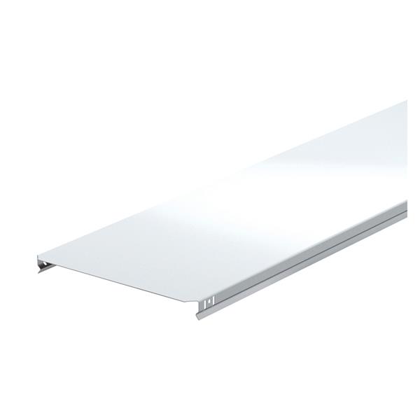PEMSA 73021100 Tapa recta para cubrir tramos de bandejas, ancho 100 mm, en acero, acabado sendzimir PG
