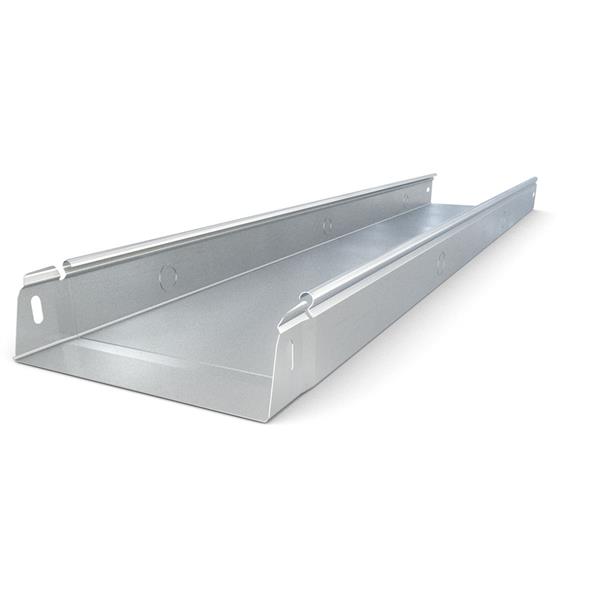 PEMSA 75424300 Bandeja de chapa ciega con embuticiones Inducanal® para conducción y protección de cableado