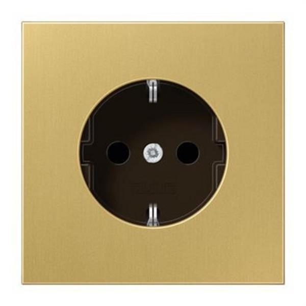 JUNG ME1521KIC Base enchufe Schuko® 10-16A 250V latón classic