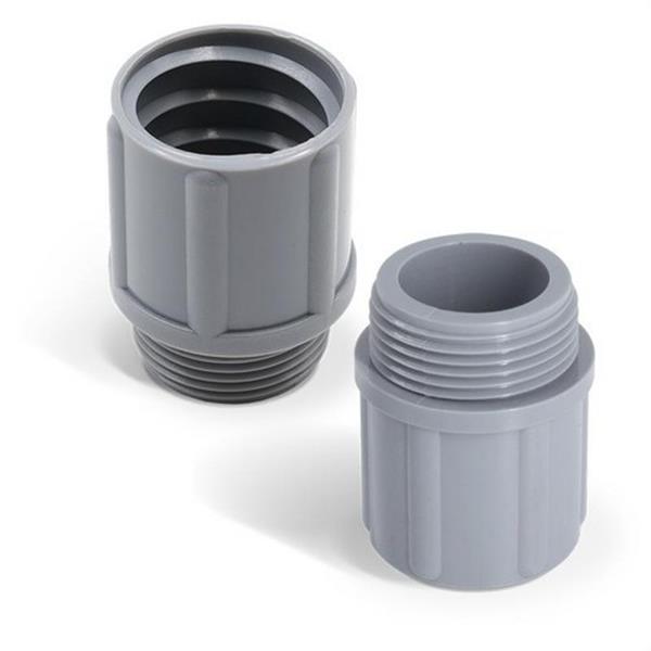 GAESTOPAS 240.2011.0 Manguito roscado PVC M20x1,5 gris
