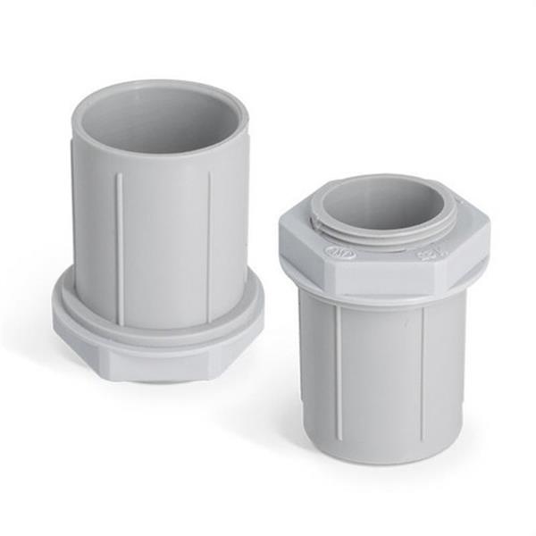 GAESTOPAS 242.5000.0 Manguito roscado PVC M50x1,5 gris