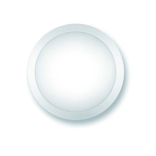 FENOPLASTICA 8322 B LED Aplique redondo policarbonato led 4000K blanco