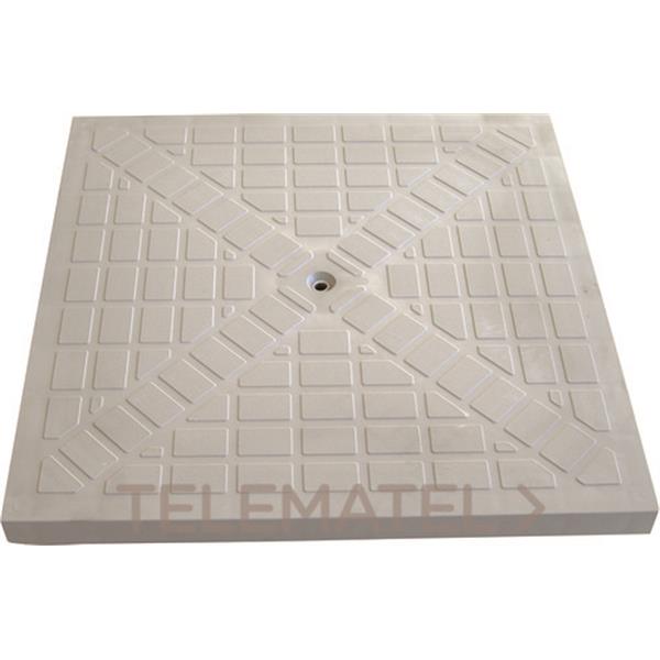 HYDRAFIX 3610455 Tapa reforzada plástico 550x550 gris