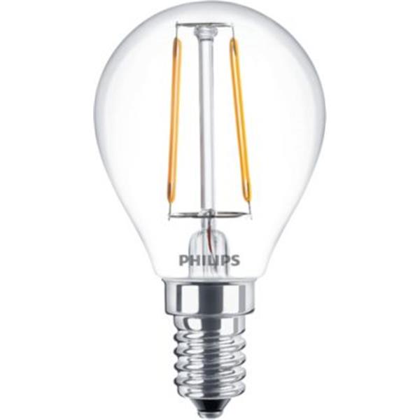 PHILIPS 51771000 *LAMPARA LED ECO ESFERICA 2,3/25W E14 27K CLARO