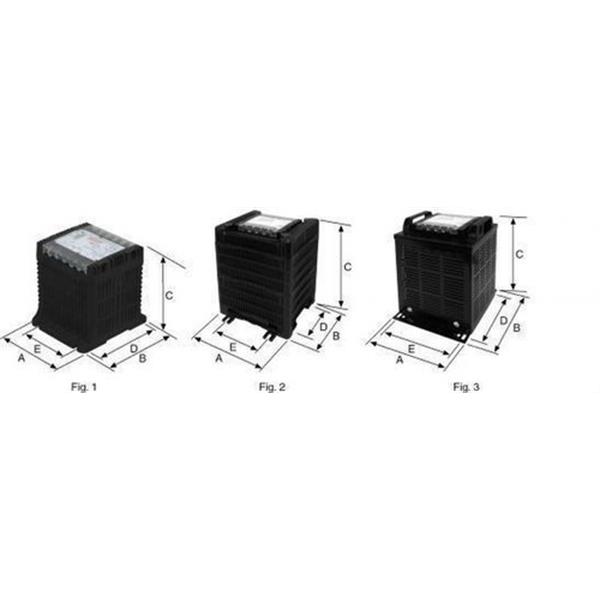POLYLUX PB315 Transformador monofásico SERIE P 12/24V 315VA IP20