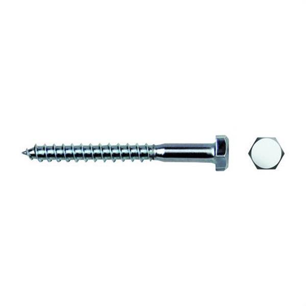 CELO 9680571 Tirafondo cabeza hexagonal DIN571 6x80mm cincado