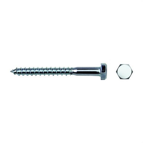 CELO 9880571 Tirafondo cabeza hexagonal DIN571 8x80mm cincado