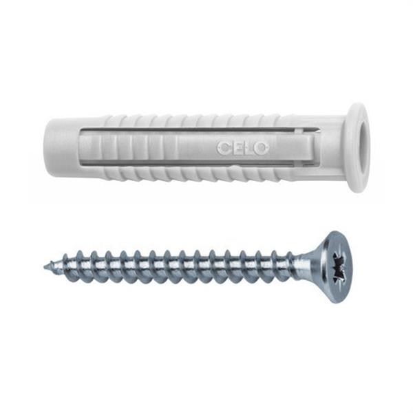 CELO 98FXSZ Taco + tornillo POZI FX diámetro 8x40mm