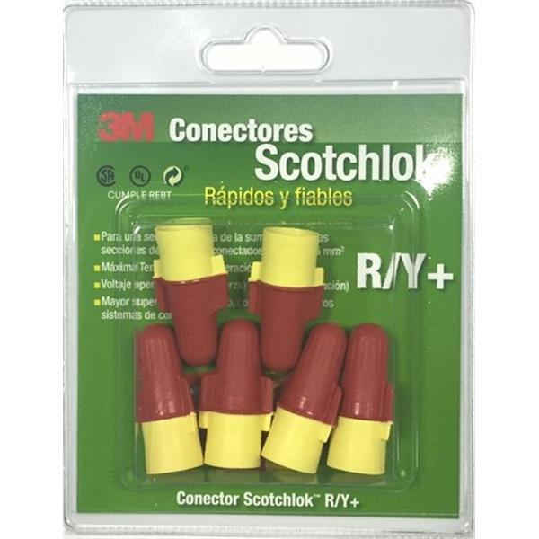 3M ELECTRICOS BLISRY *Conector Scotchlok R/Y+ resorte mini pack