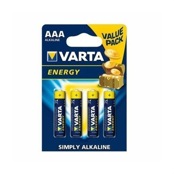 VARTA 04103229414 Pila alcalina Energy LR03AAA (Blíster 4u)