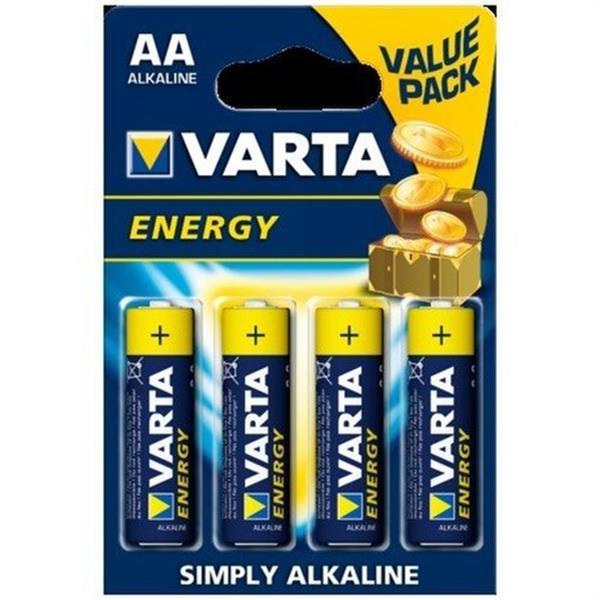 VARTA 04106229414 Pila alcalina Energy LR6AA (Blíster 4u)