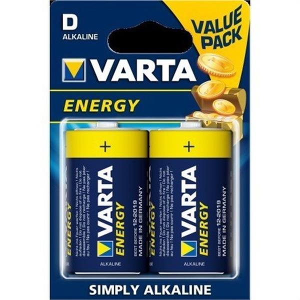 VARTA 04120229412 *Pila alcalina Energy LR20 D (Blíster 2u)