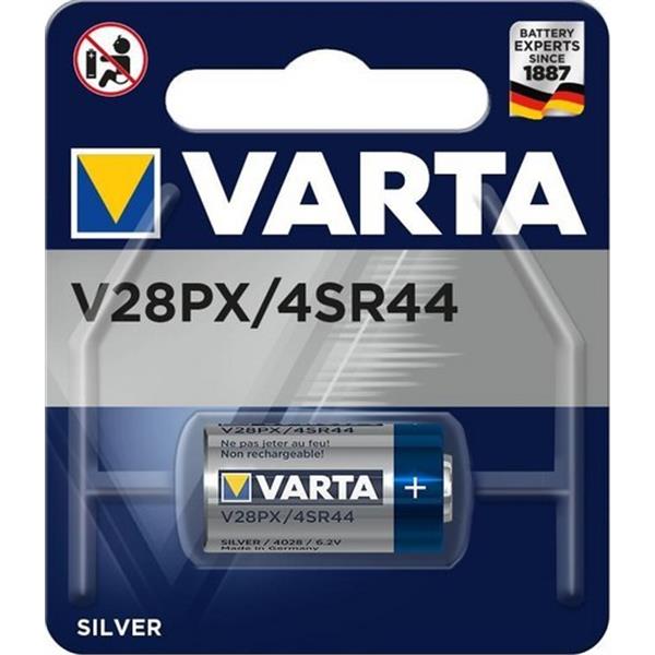 VARTA 4028101401 Pila foto V28PX 6,2V óxido de plata (Blíster 1u)