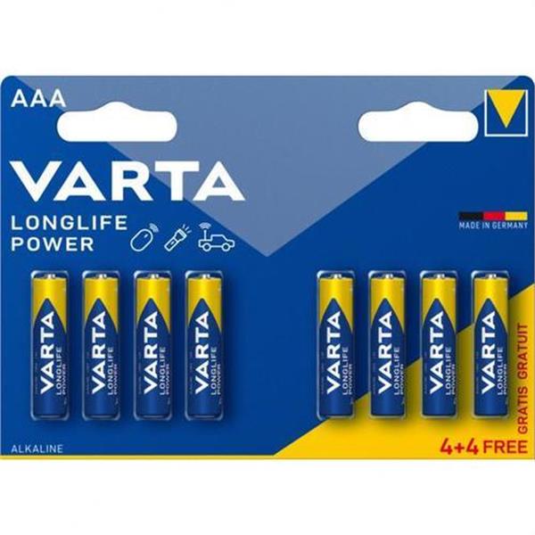 VARTA 4903121448 Pila alcalina LR03 AAA (Blíster 4+4u)