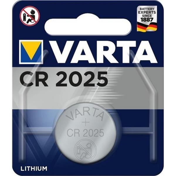 VARTA 6025112401 Pila botón CR2025 3V litio (Blíster 1u)