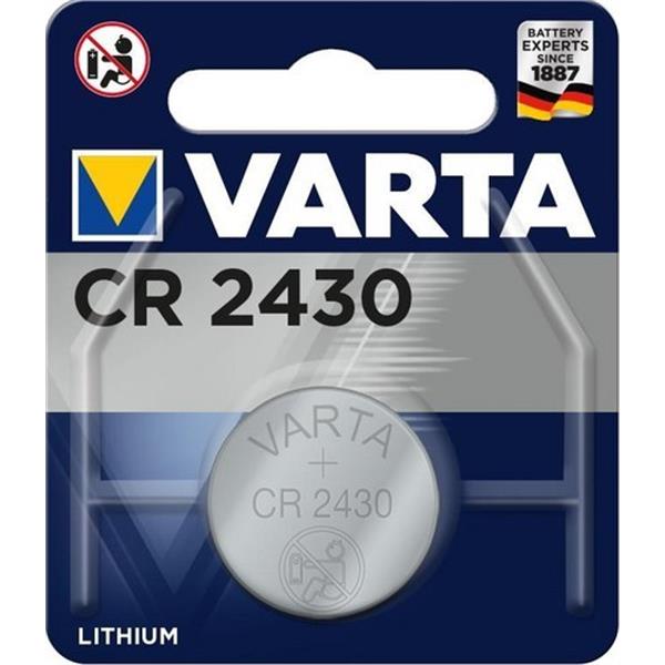 VARTA 6430112401 Pila botón CR2430 3V litio (BLITER 1u)