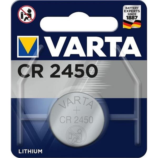 VARTA 6450112401 Pila botón CR2450 3V litio (Blíster 1u)