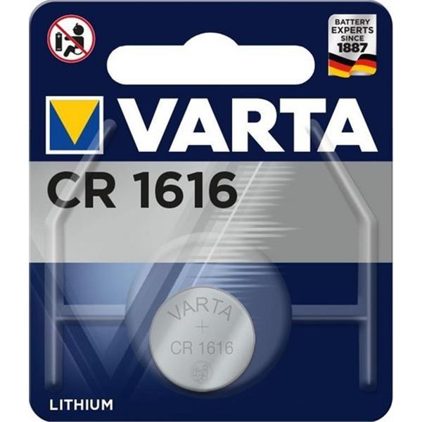 VARTA 6616112401 Pila botón CR1616 3V litio (Blíster 1u)