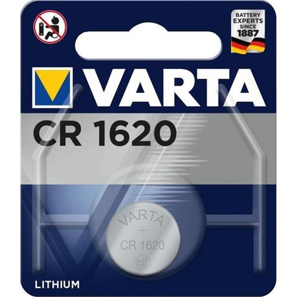VARTA 6620112401 Pila botón CR1620 litio (Blíster 1u)