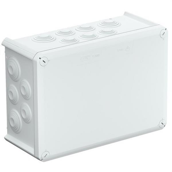 OBO-BETTERMANN 2007125 Caja derivación T350 285x201x120 cono polipropileno libre de halógenos gris