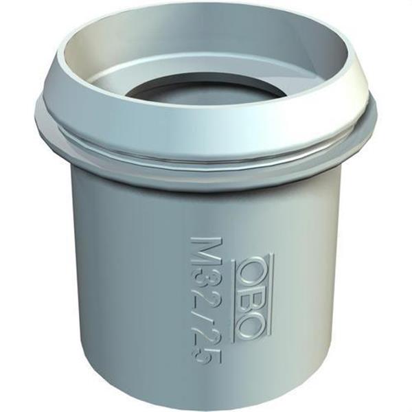 OBO-BETTERMANN 2011514 Adaptador para tubo EDR-25/25 IP55 gris