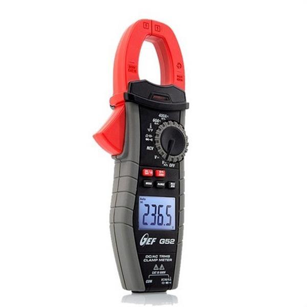 HT INSTRUMENTS 13052 Pinza amperimetrica G52 400A CC/CA completa