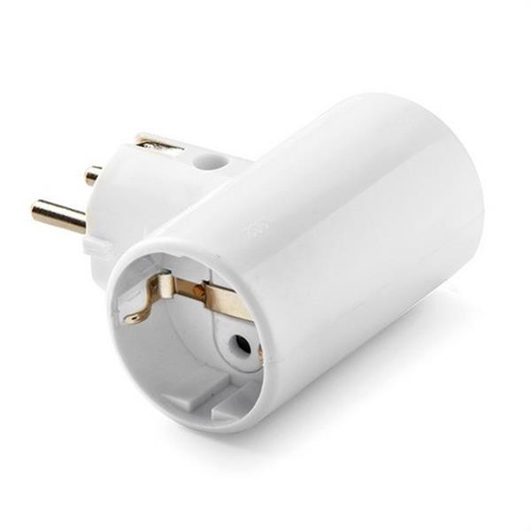 FAMATEL 1302 Clavija TT lateral +2 bases TT lateral 16A-250V