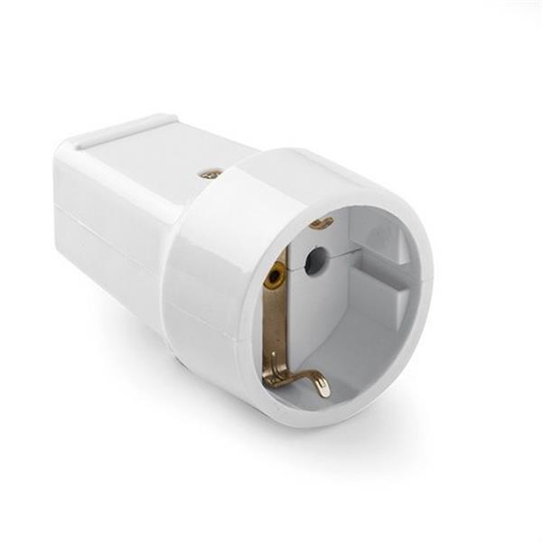 FAMATEL 2101 Base móvil diámetro 4,8 10A-250V TT lateral de color blanco