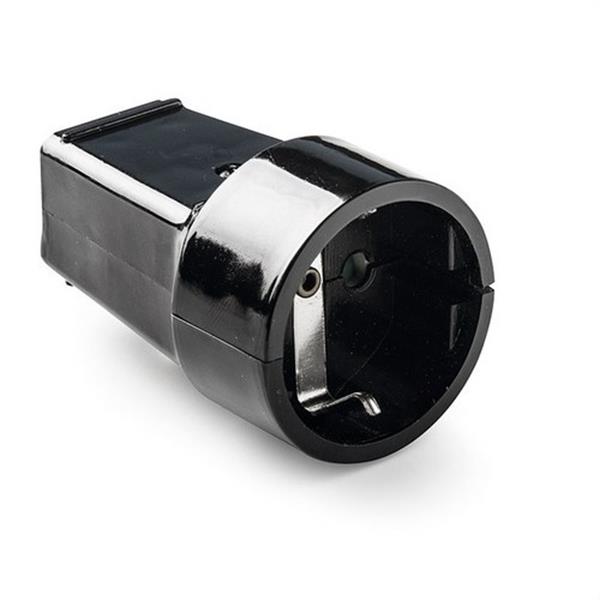 FAMATEL 2101-N Base móvil diámetro 4,8 10A-250V TT lateral de color negro