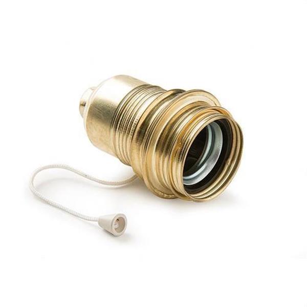 FAMATEL 305 Portalámparas roscado interruptor cadena E-27