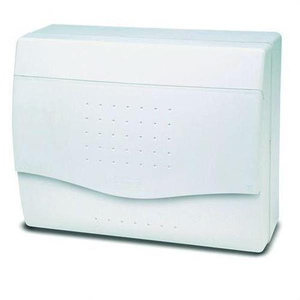 FAMATEL 3808 Caja superficie 10 elementos puerta opaca