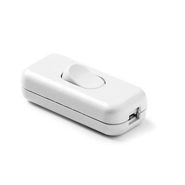 FAMATEL 4403 Interruptor de paso 2A 250V de color blanco