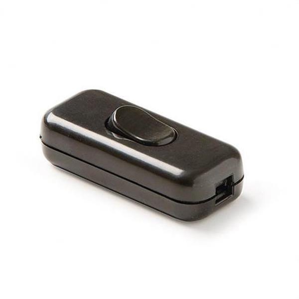 FAMATEL 4403-N Interruptor de paso 2A 250V de color negro