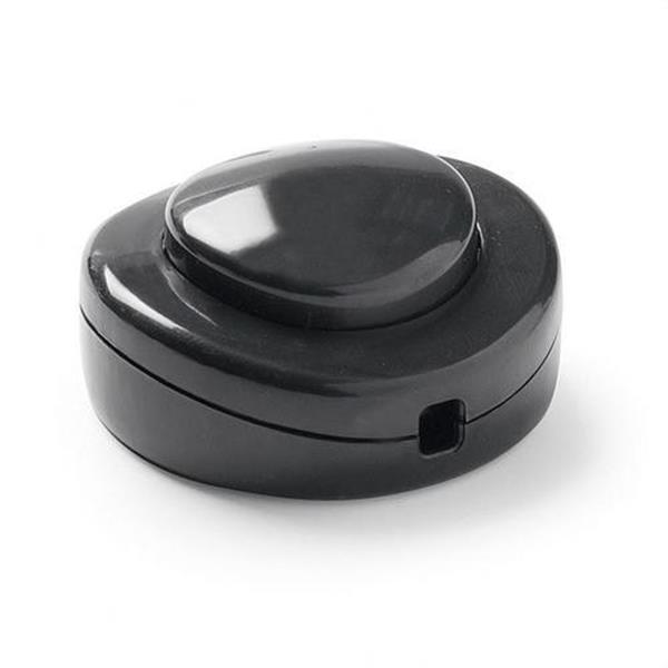 FAMATEL 4405-N Interruptor de pie 2A 250V de color negro