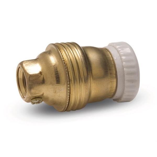 FAMATEL 471 Portalámparas latonado E-14 exportación