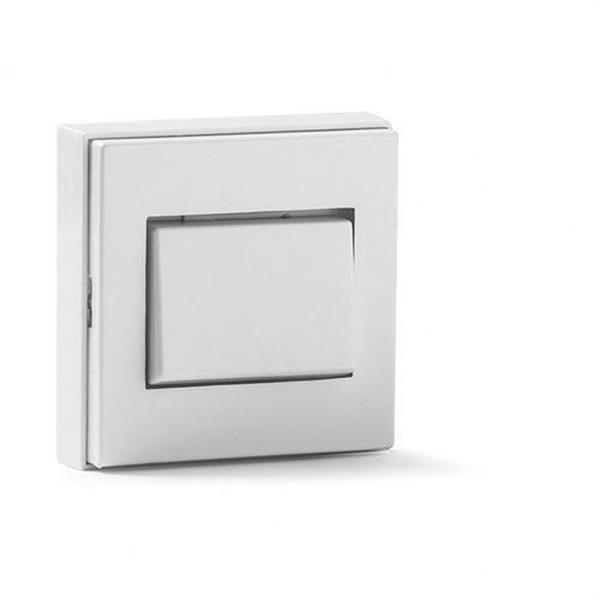 FAMATEL 5001-B Interruptor superficie 10A-250V de color blanco nieve
